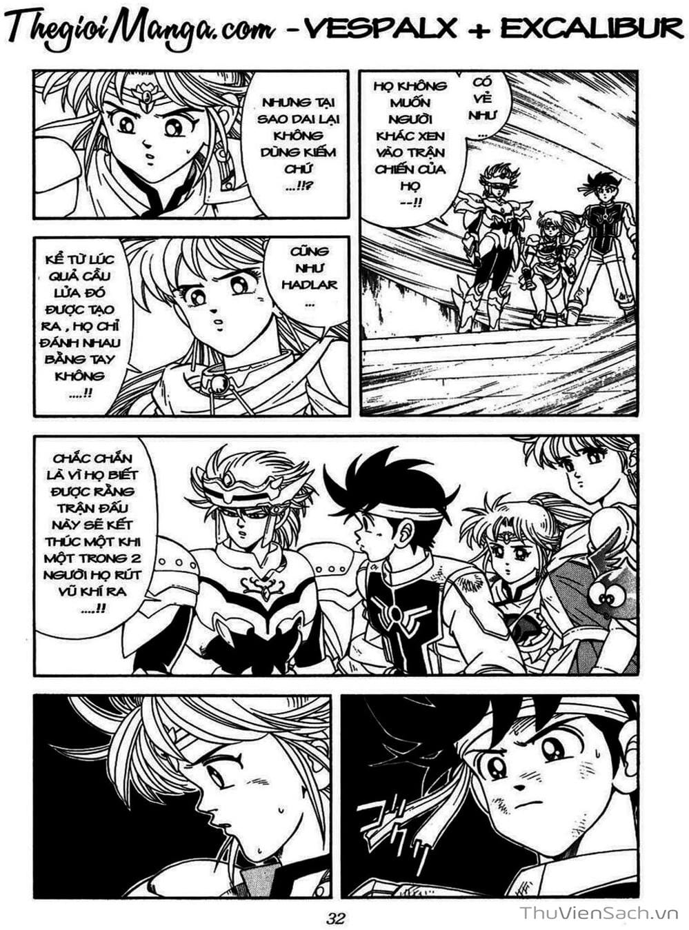 Truyện Tranh Dấu Ấn Rồng Thiêng - Dragon Quest trang 4