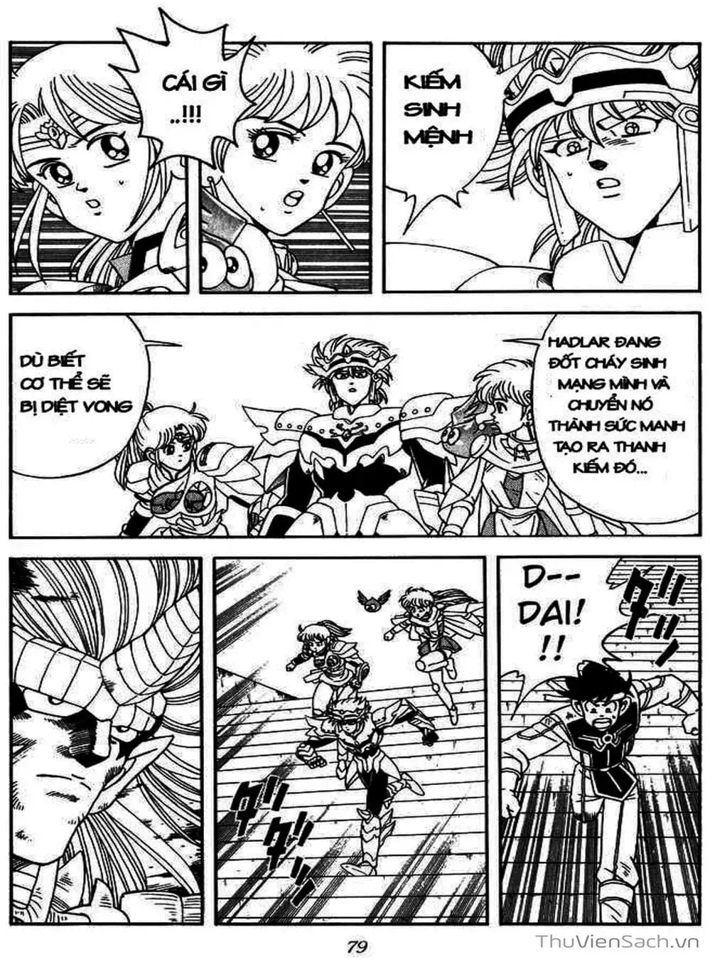 Truyện Tranh Dấu Ấn Rồng Thiêng - Dragon Quest trang 4