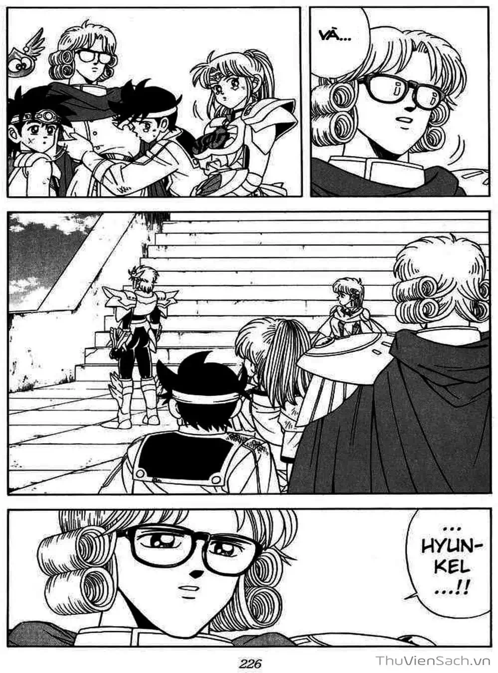 Truyện Tranh Dấu Ấn Rồng Thiêng - Dragon Quest trang 4