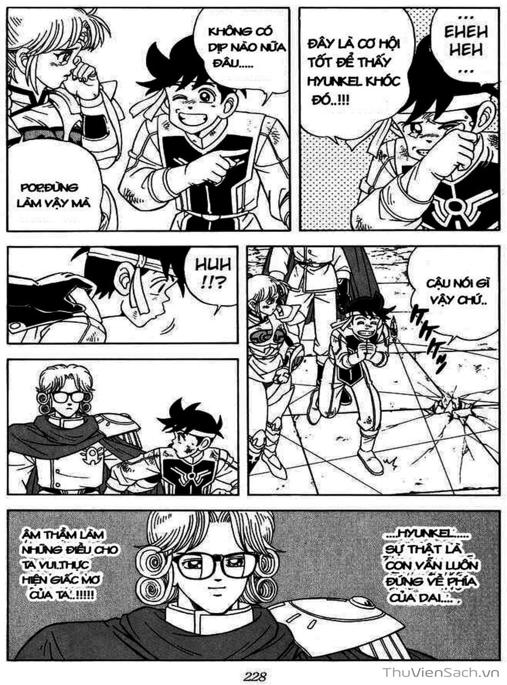 Truyện Tranh Dấu Ấn Rồng Thiêng - Dragon Quest trang 4