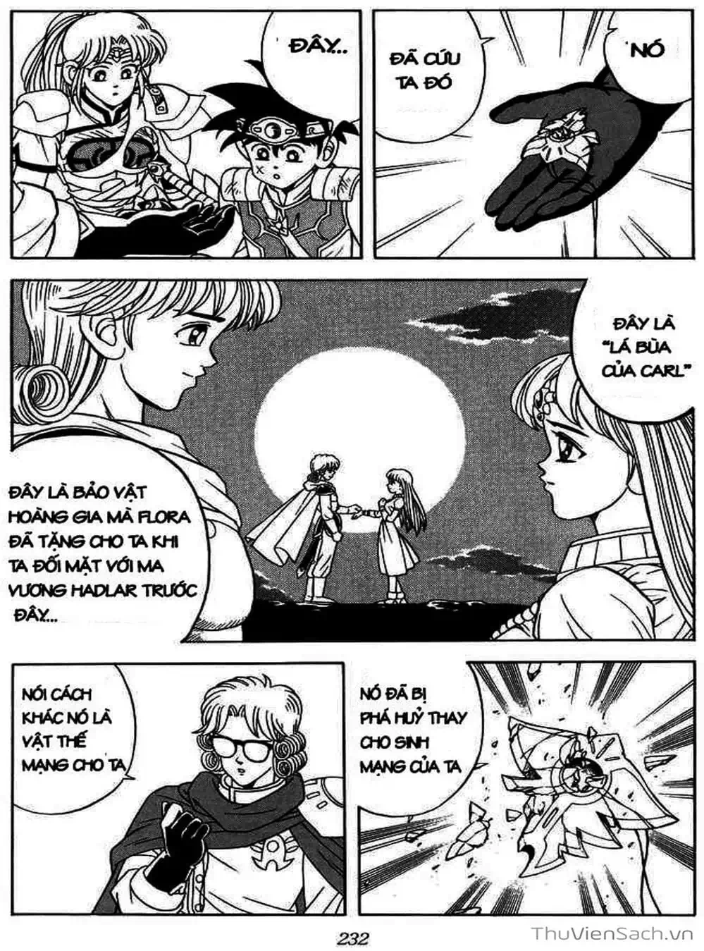 Truyện Tranh Dấu Ấn Rồng Thiêng - Dragon Quest trang 4