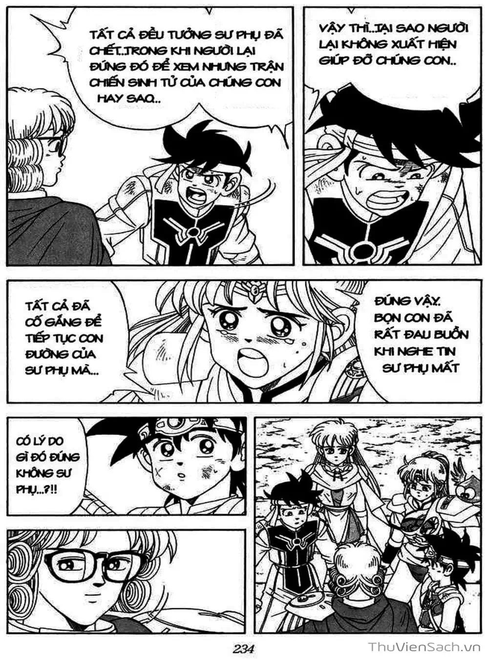 Truyện Tranh Dấu Ấn Rồng Thiêng - Dragon Quest trang 4