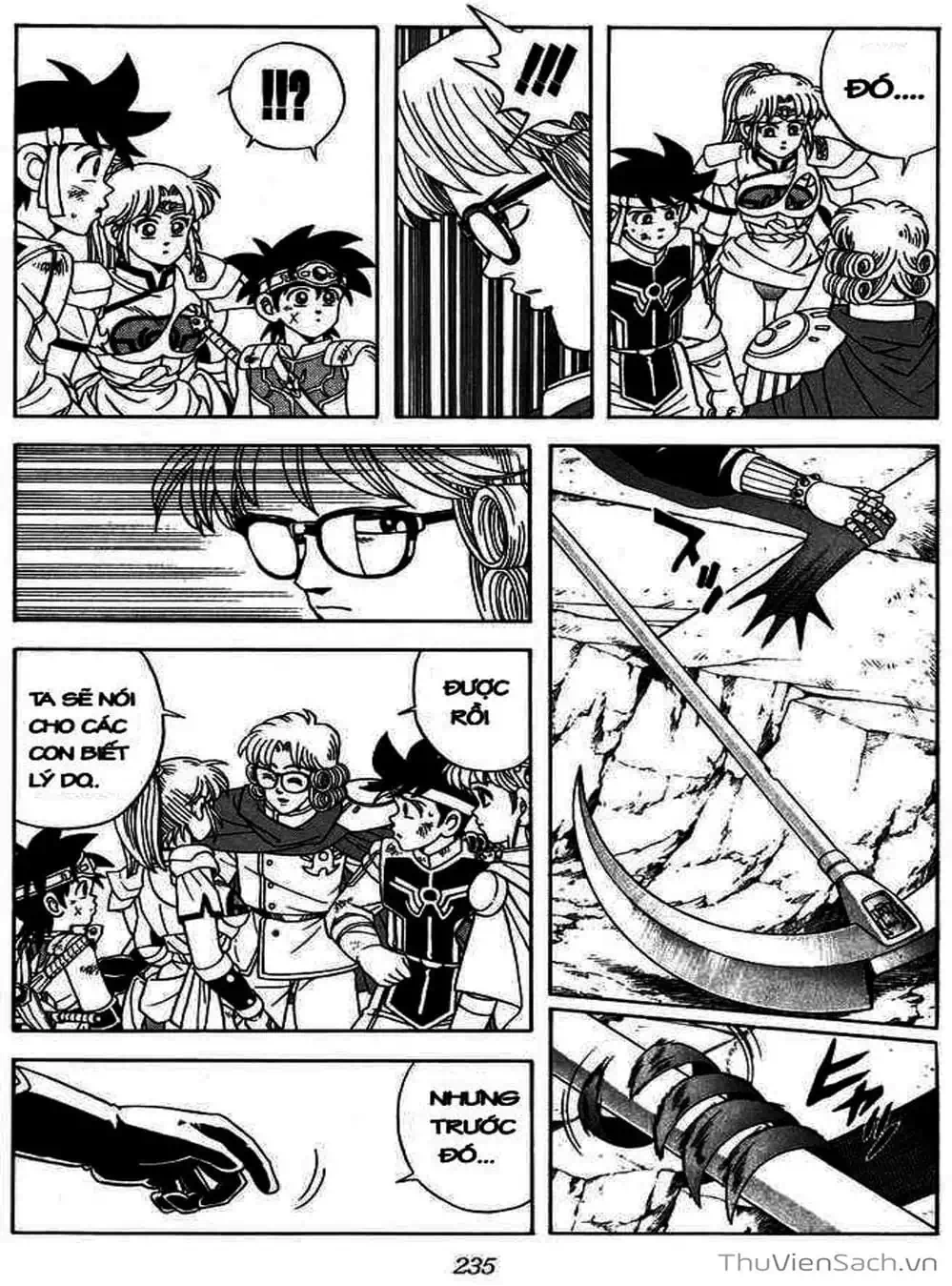 Truyện Tranh Dấu Ấn Rồng Thiêng - Dragon Quest trang 4