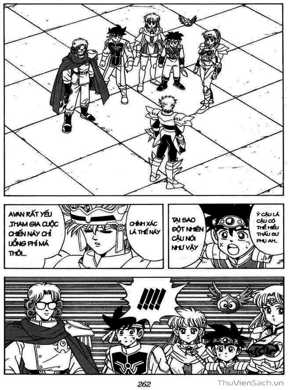 Truyện Tranh Dấu Ấn Rồng Thiêng - Dragon Quest trang 4