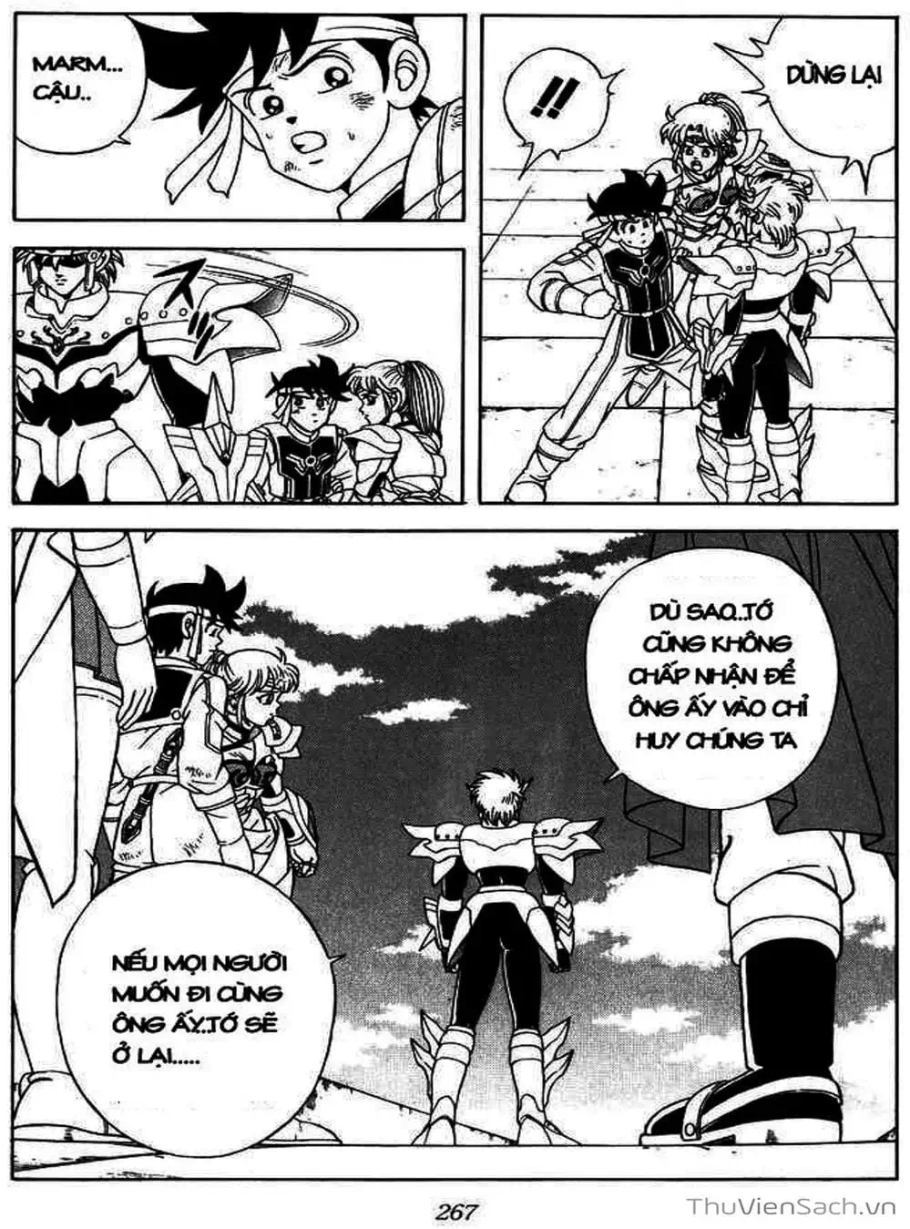 Truyện Tranh Dấu Ấn Rồng Thiêng - Dragon Quest trang 4