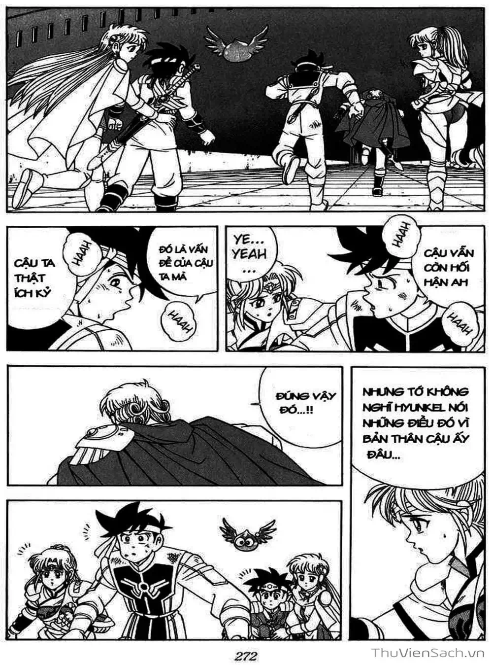 Truyện Tranh Dấu Ấn Rồng Thiêng - Dragon Quest trang 4