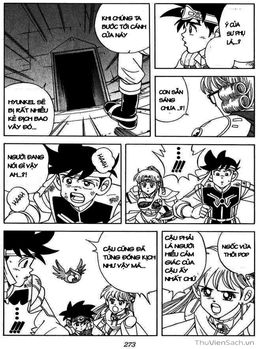 Truyện Tranh Dấu Ấn Rồng Thiêng - Dragon Quest trang 4