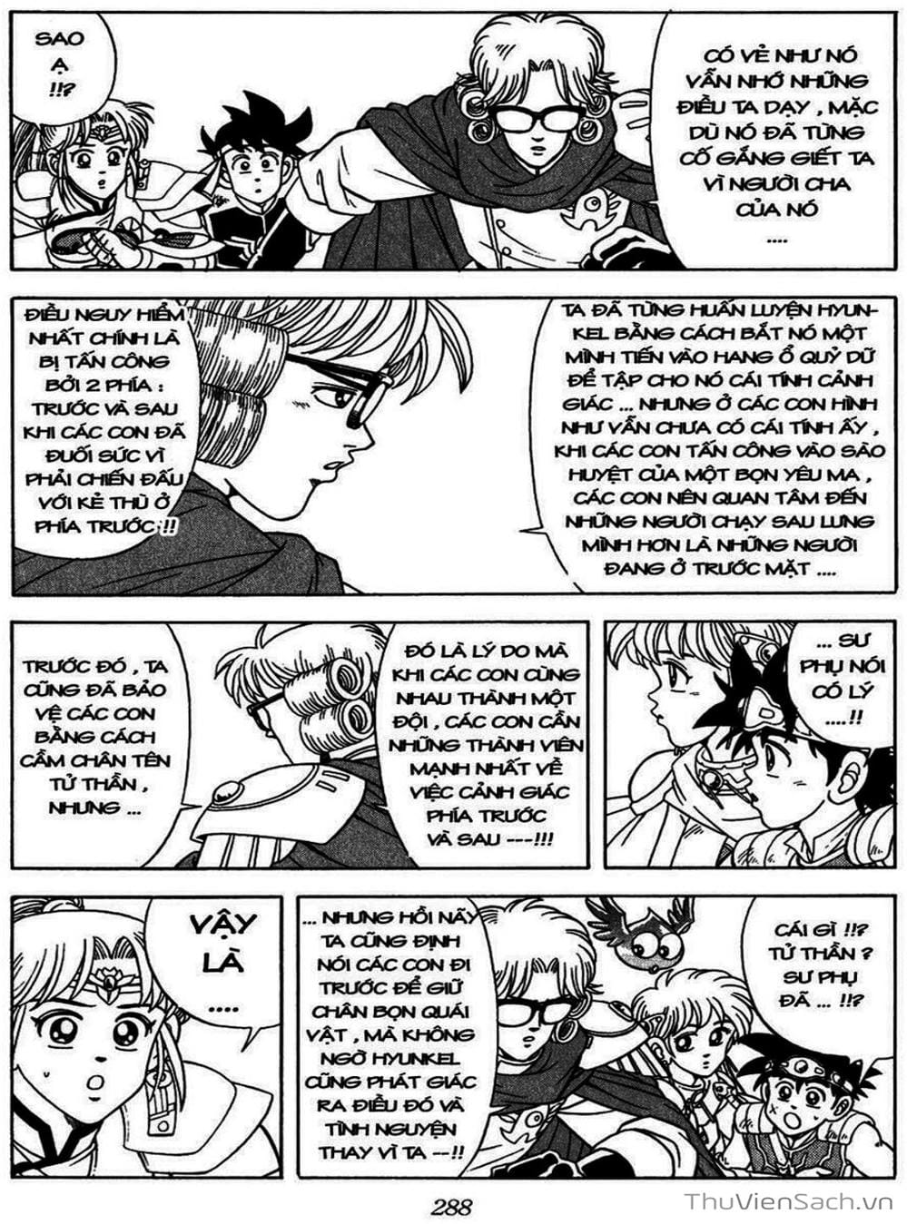 Truyện Tranh Dấu Ấn Rồng Thiêng - Dragon Quest trang 4