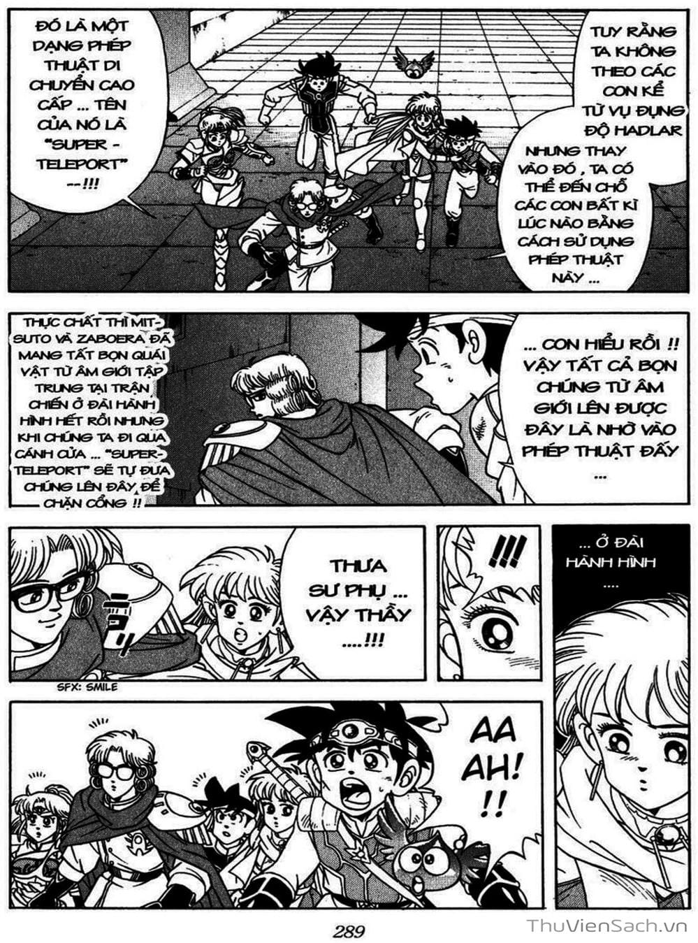 Truyện Tranh Dấu Ấn Rồng Thiêng - Dragon Quest trang 4