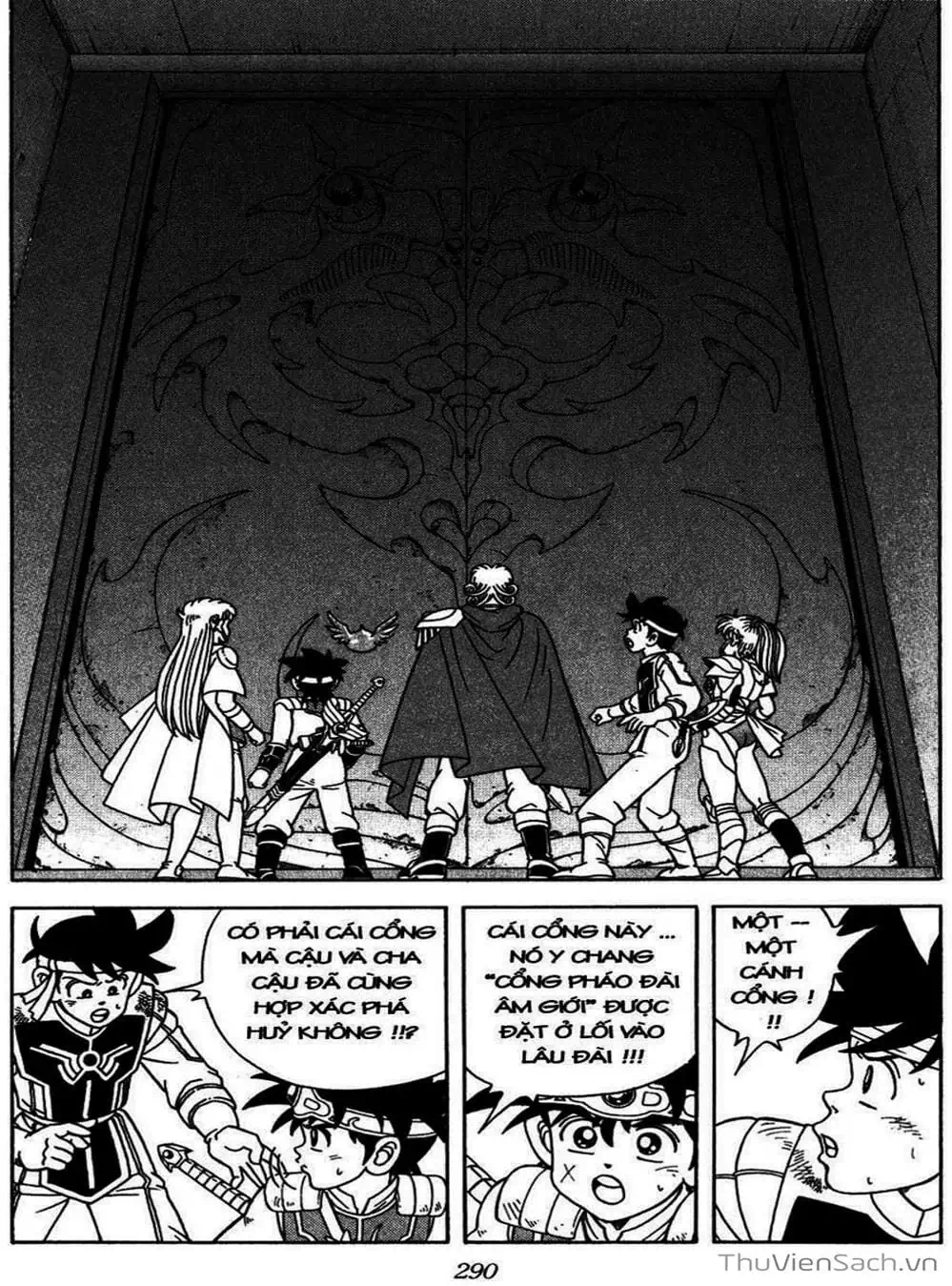 Truyện Tranh Dấu Ấn Rồng Thiêng - Dragon Quest trang 4