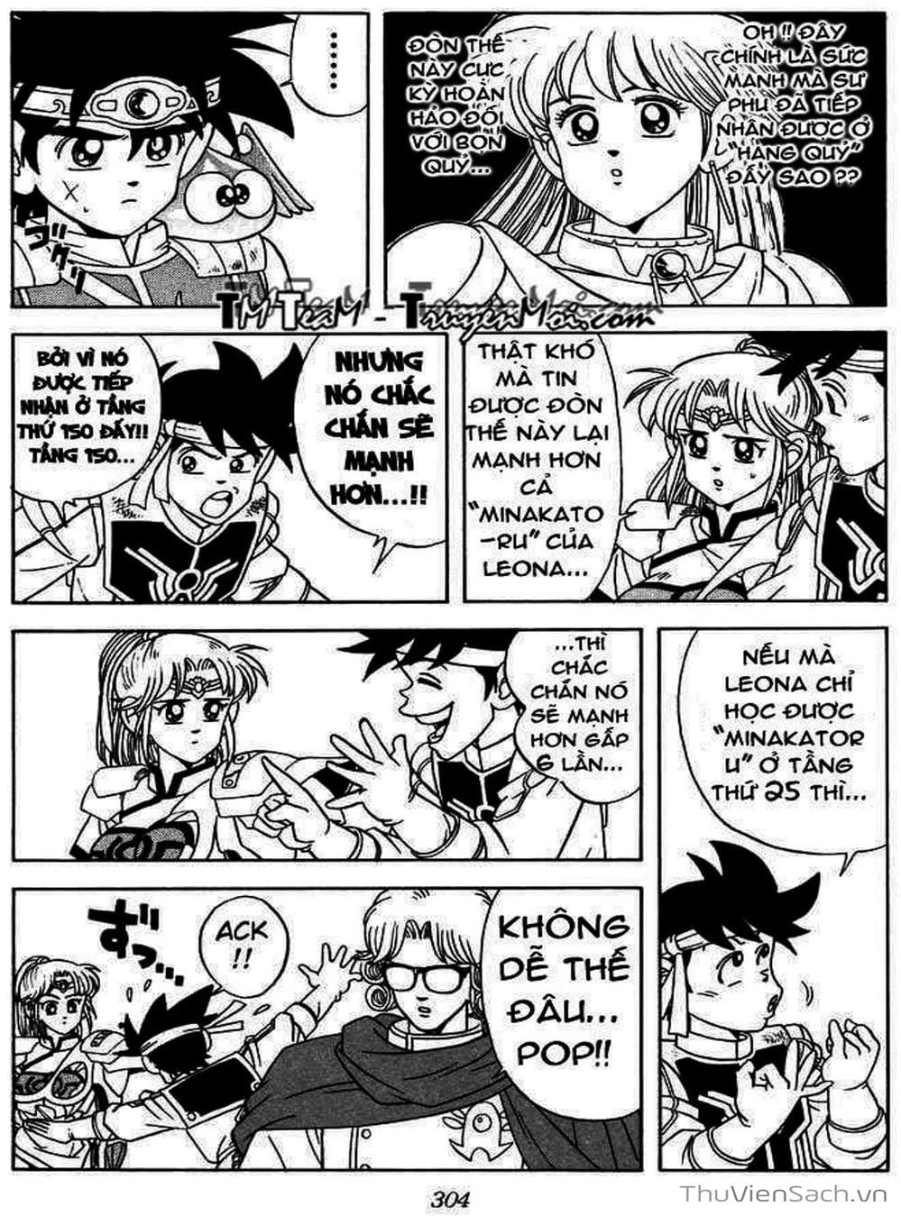 Truyện Tranh Dấu Ấn Rồng Thiêng - Dragon Quest trang 4