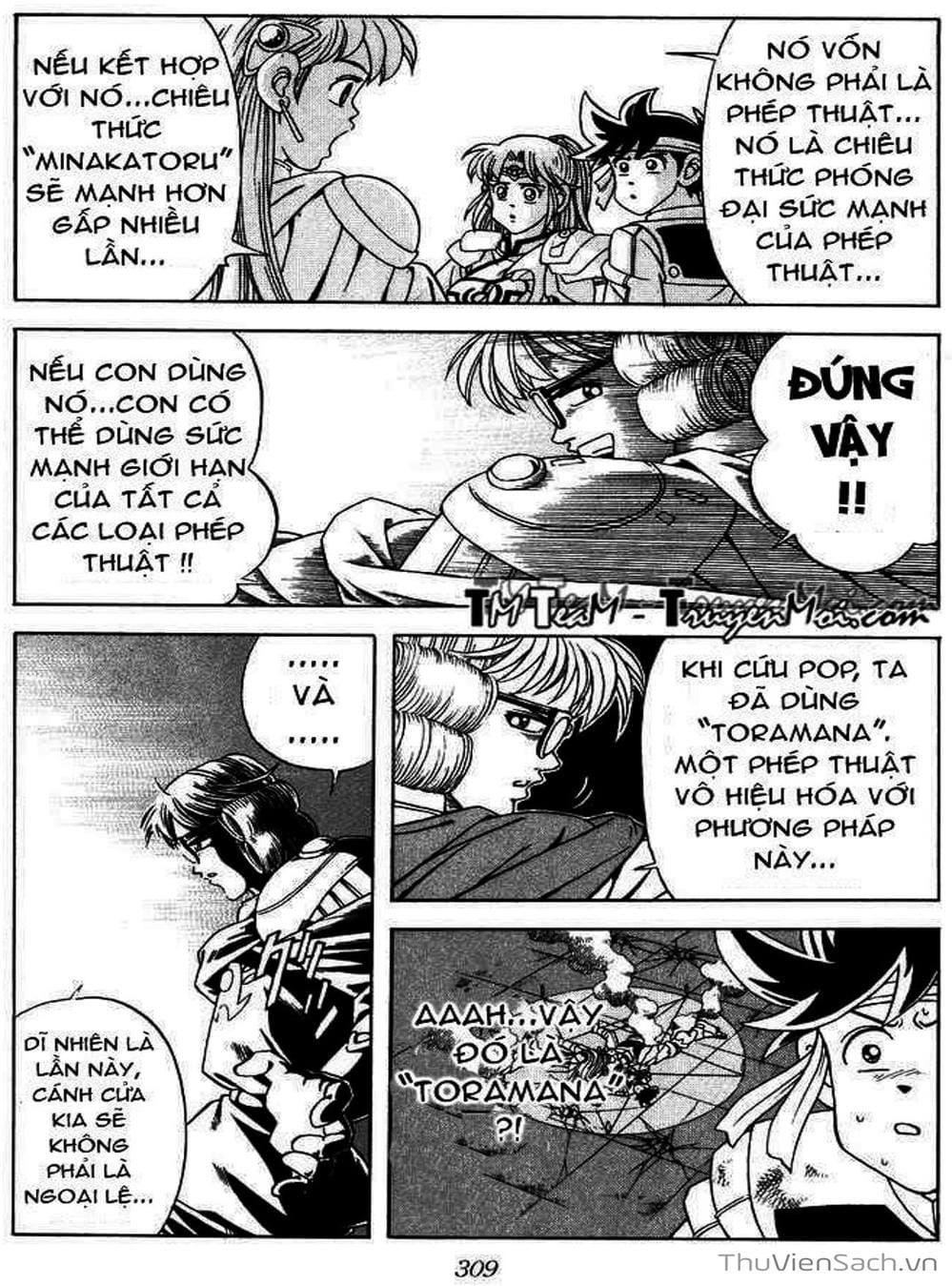 Truyện Tranh Dấu Ấn Rồng Thiêng - Dragon Quest trang 4