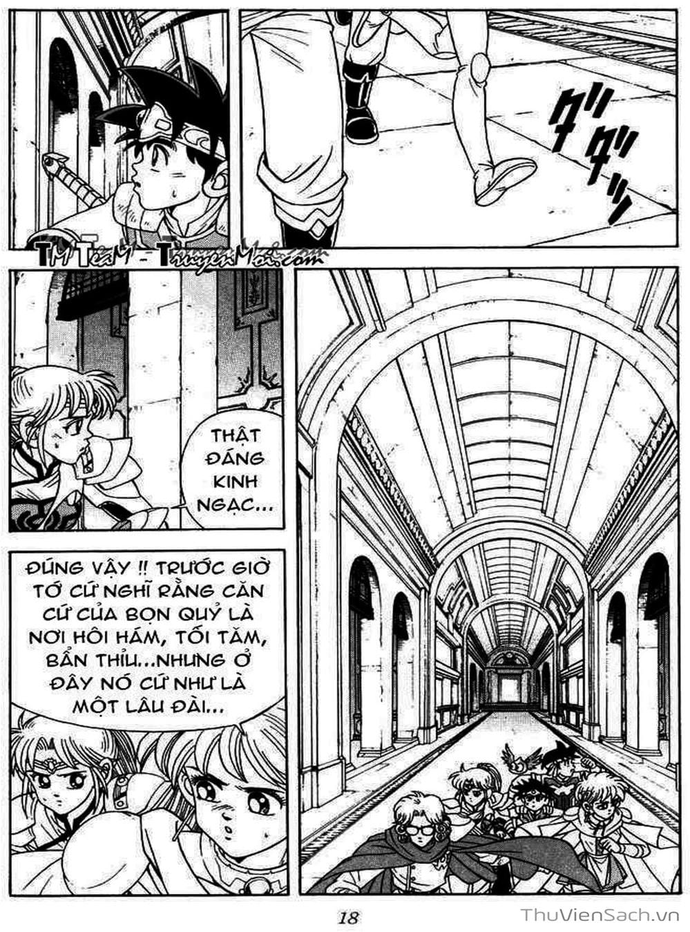 Truyện Tranh Dấu Ấn Rồng Thiêng - Dragon Quest trang 4