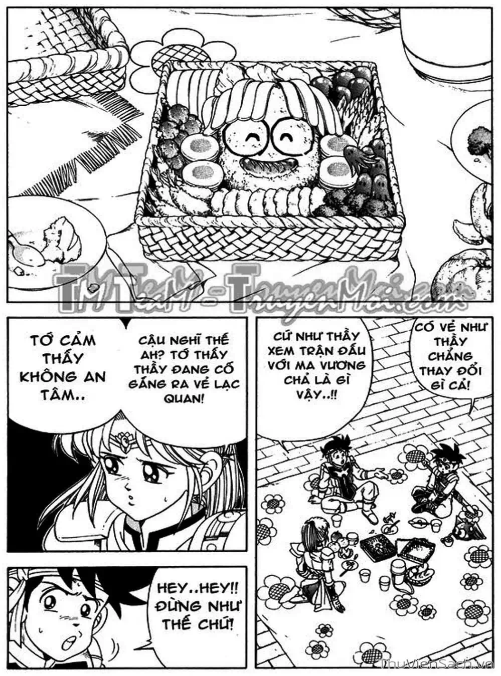 Truyện Tranh Dấu Ấn Rồng Thiêng - Dragon Quest trang 4