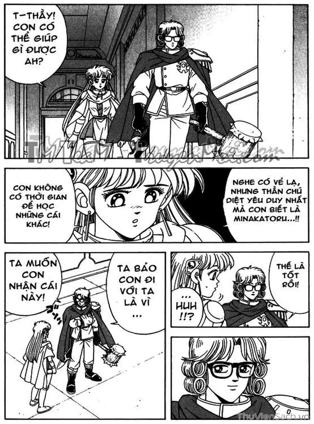 Truyện Tranh Dấu Ấn Rồng Thiêng - Dragon Quest trang 4