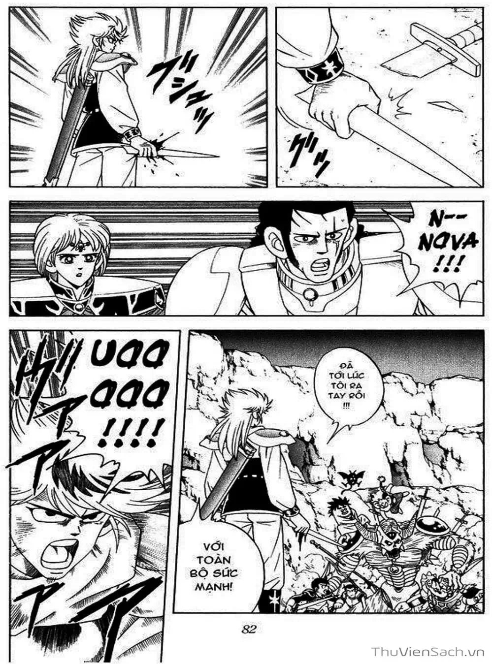 Truyện Tranh Dấu Ấn Rồng Thiêng - Dragon Quest trang 4