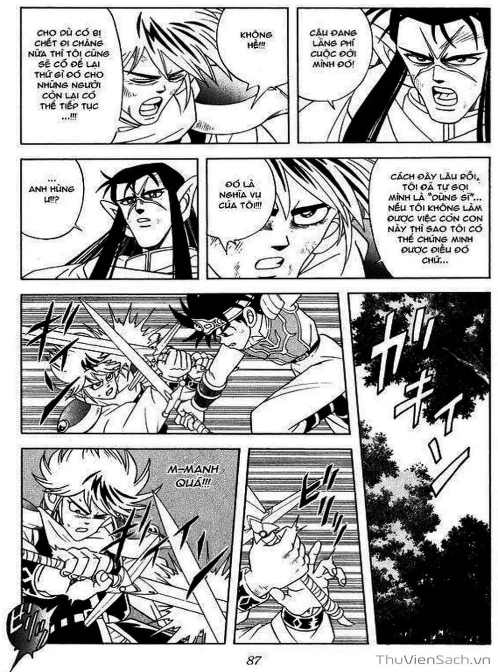 Truyện Tranh Dấu Ấn Rồng Thiêng - Dragon Quest trang 4