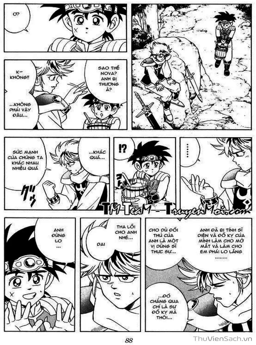 Truyện Tranh Dấu Ấn Rồng Thiêng - Dragon Quest trang 4