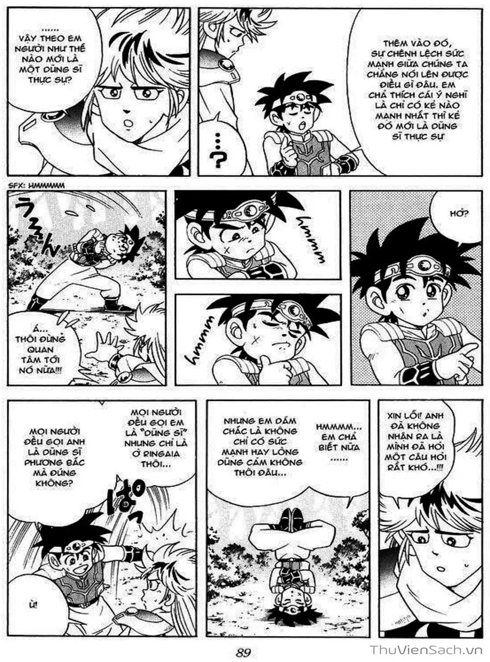 Truyện Tranh Dấu Ấn Rồng Thiêng - Dragon Quest trang 4