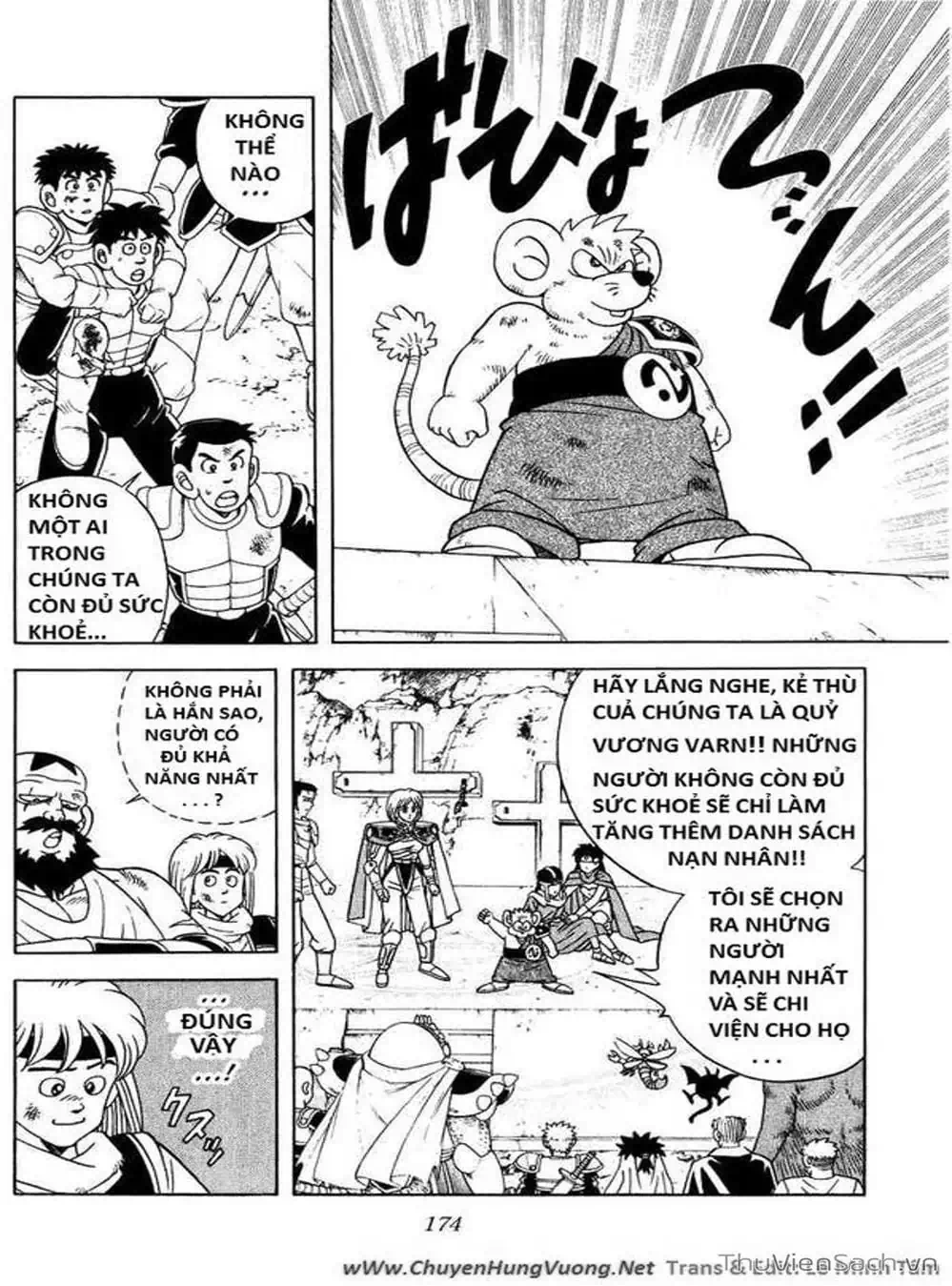 Truyện Tranh Dấu Ấn Rồng Thiêng - Dragon Quest trang 4