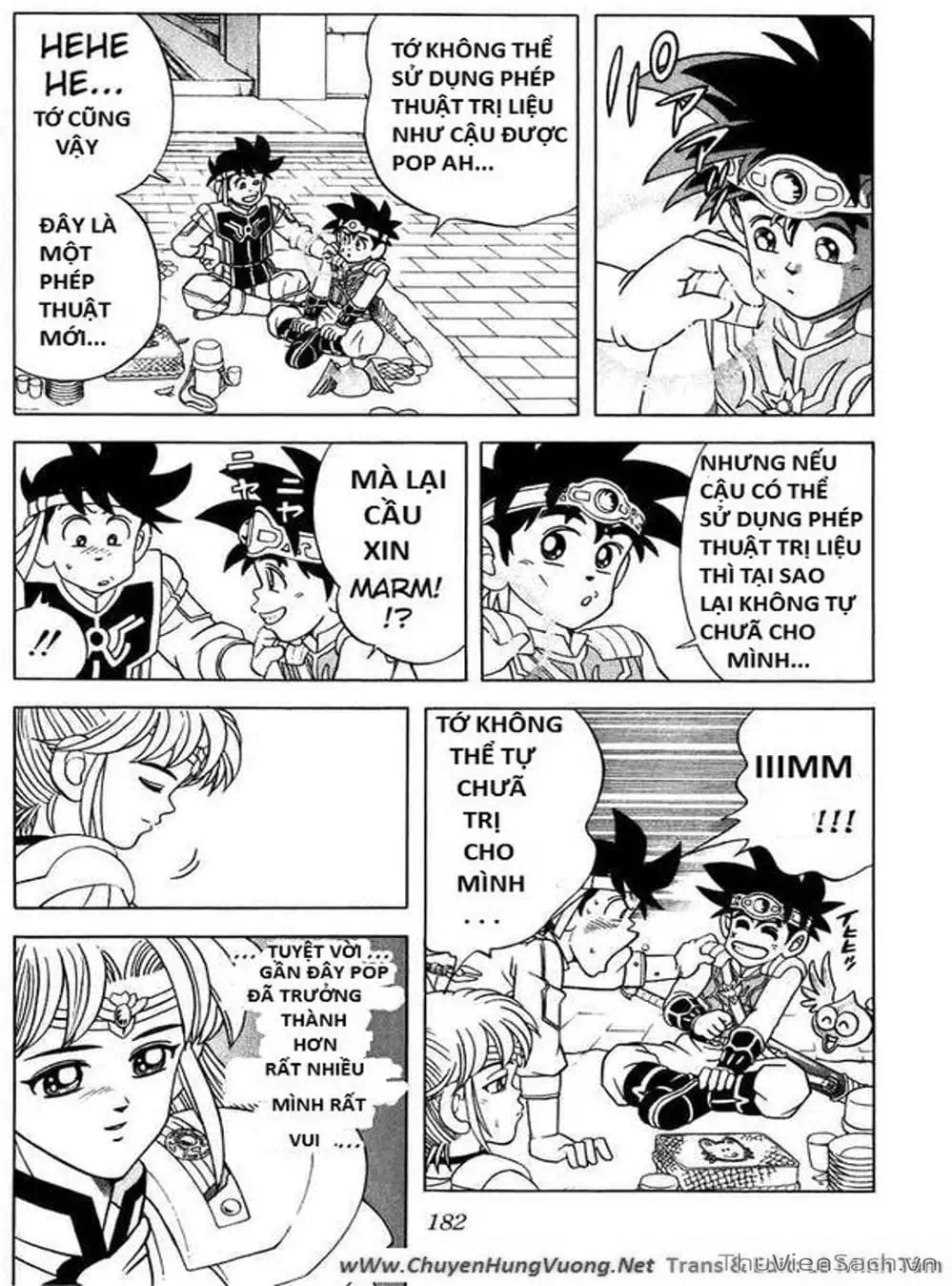 Truyện Tranh Dấu Ấn Rồng Thiêng - Dragon Quest trang 4