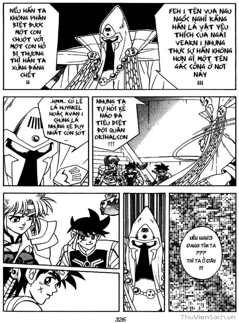 Truyện Tranh Dấu Ấn Rồng Thiêng - Dragon Quest trang 4