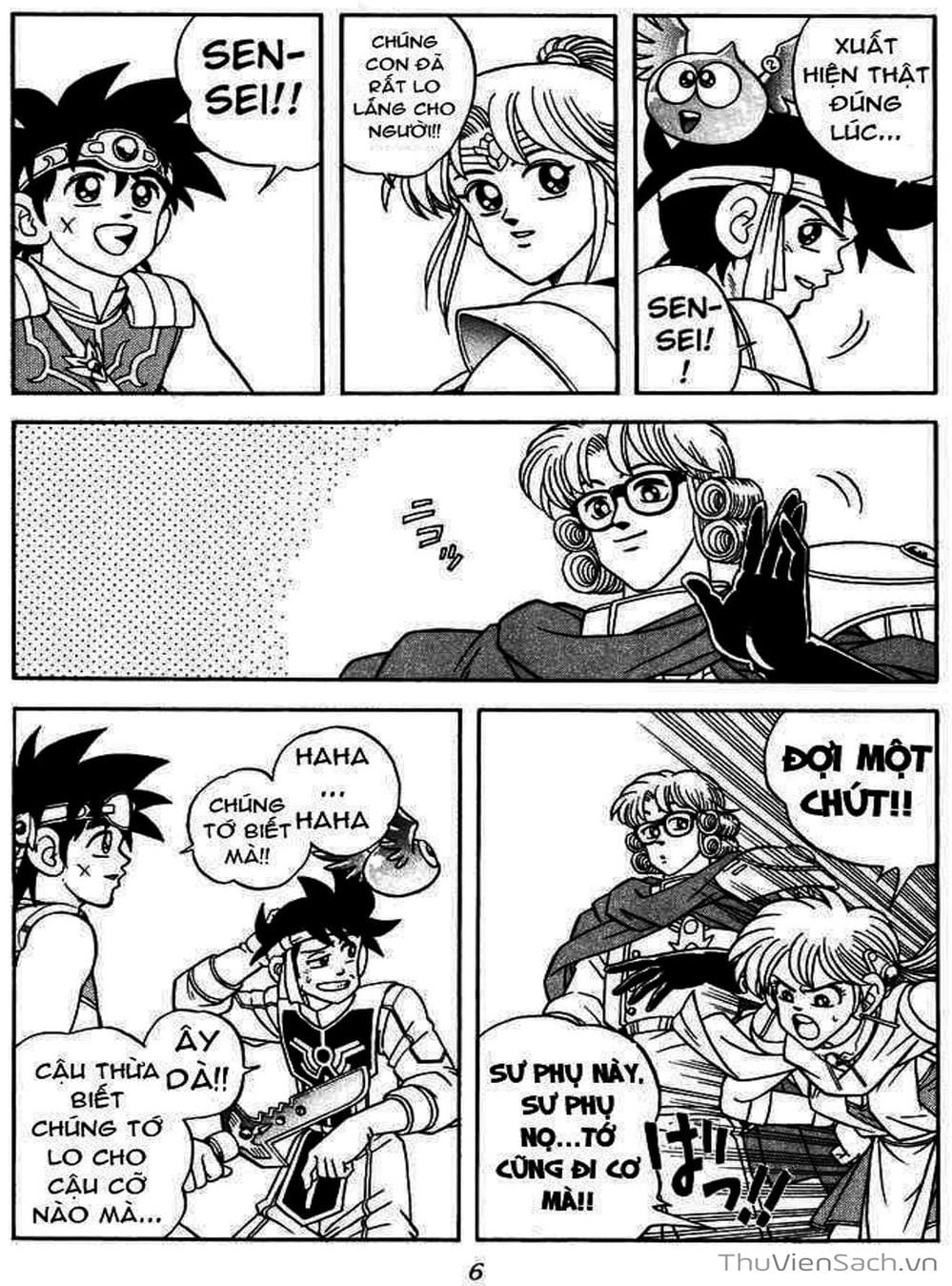 Truyện Tranh Dấu Ấn Rồng Thiêng - Dragon Quest trang 4