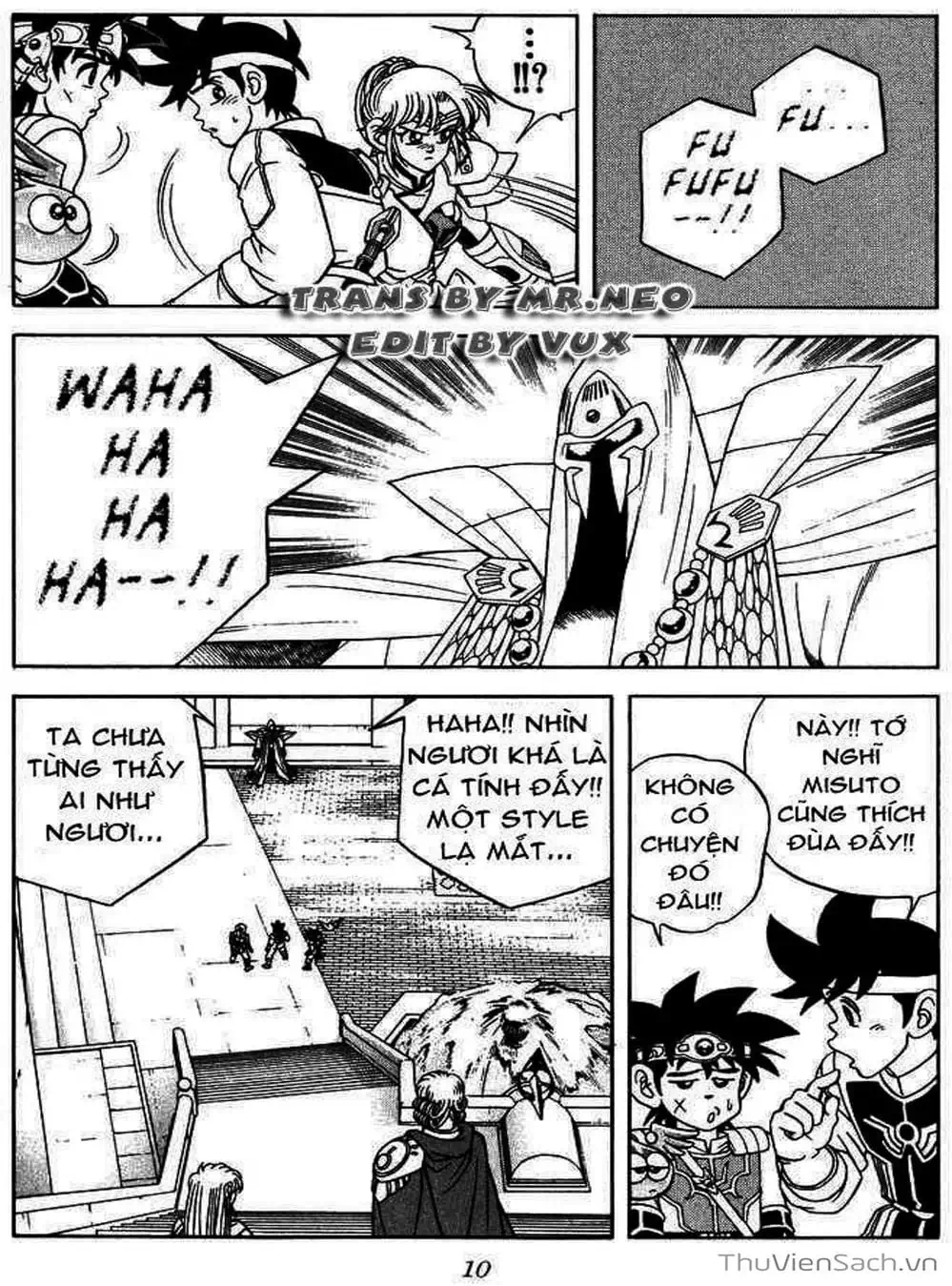 Truyện Tranh Dấu Ấn Rồng Thiêng - Dragon Quest trang 4