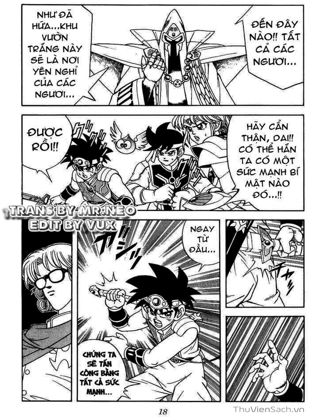 Truyện Tranh Dấu Ấn Rồng Thiêng - Dragon Quest trang 4