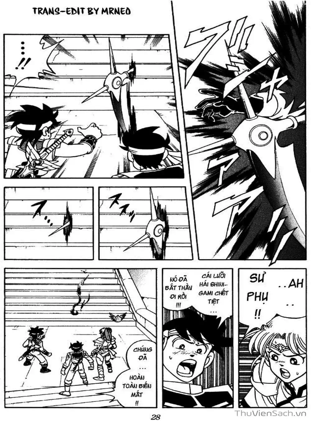 Truyện Tranh Dấu Ấn Rồng Thiêng - Dragon Quest trang 4