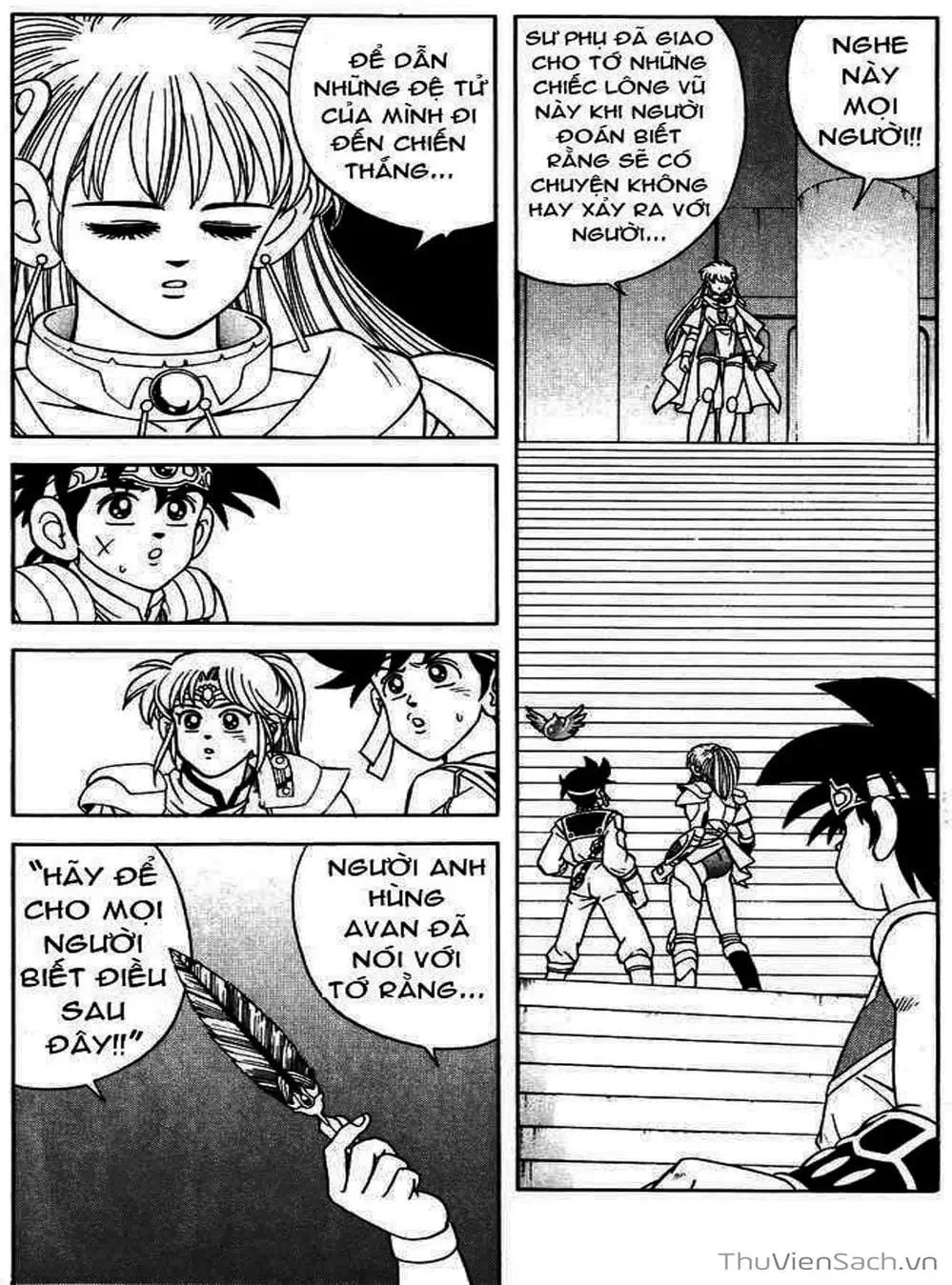 Truyện Tranh Dấu Ấn Rồng Thiêng - Dragon Quest trang 4