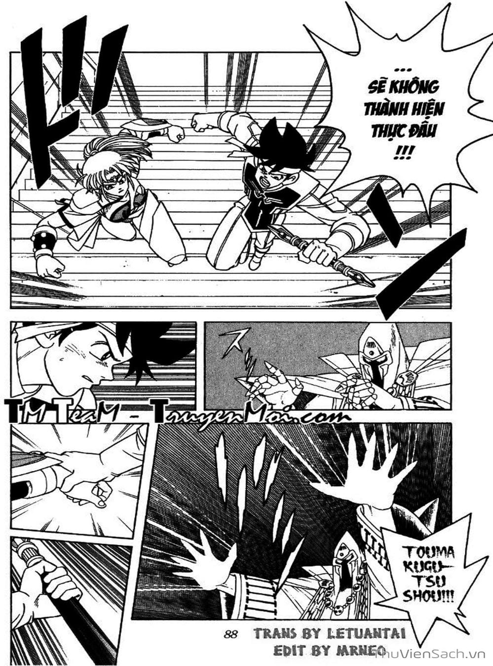 Truyện Tranh Dấu Ấn Rồng Thiêng - Dragon Quest trang 4