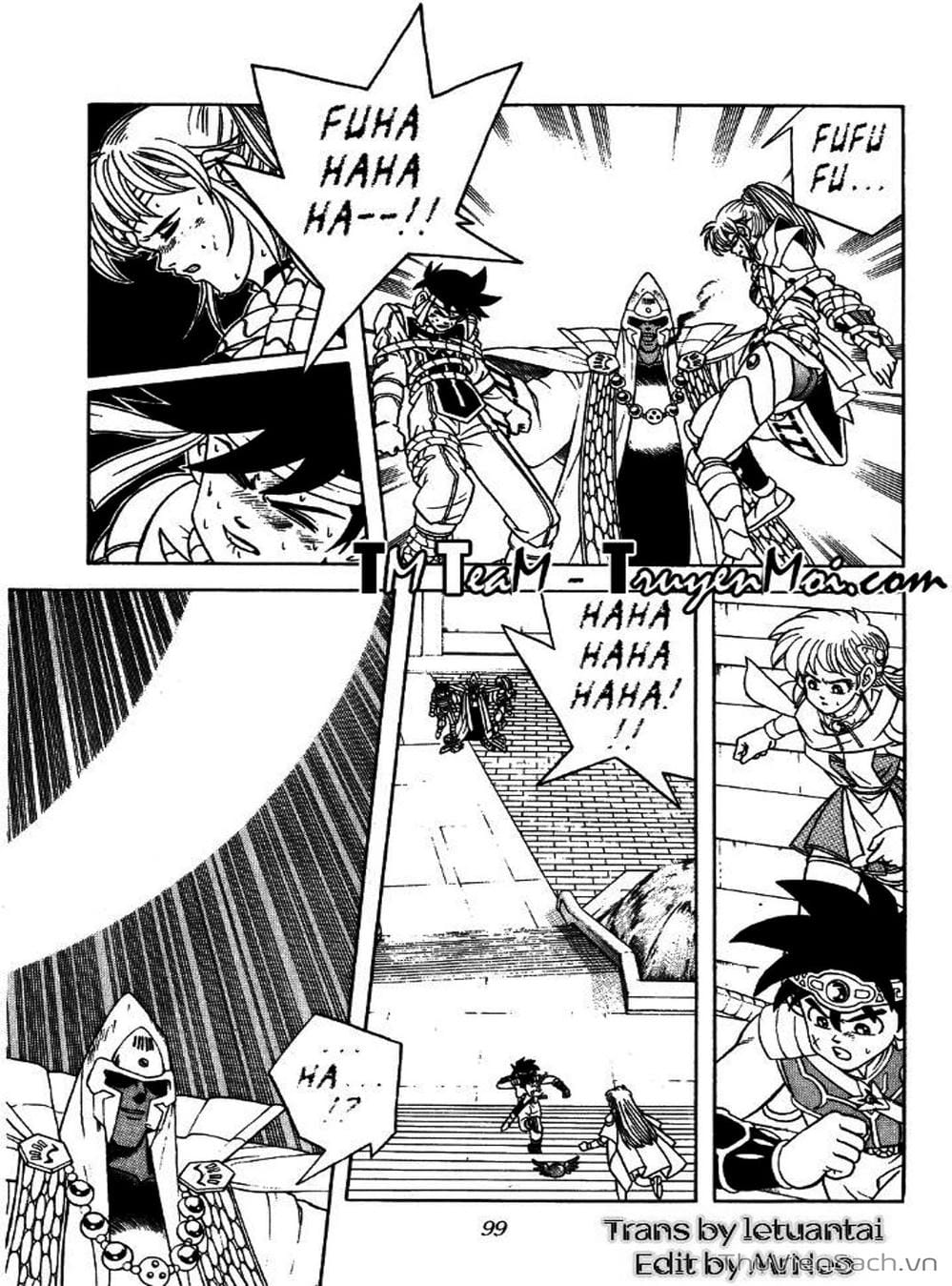 Truyện Tranh Dấu Ấn Rồng Thiêng - Dragon Quest trang 4