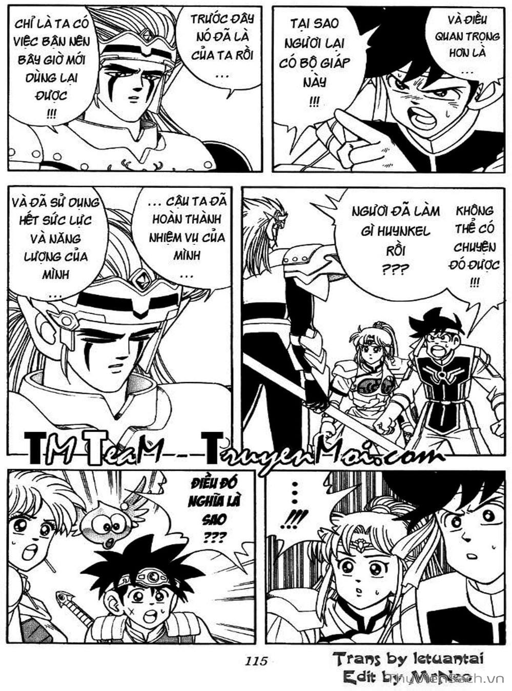 Truyện Tranh Dấu Ấn Rồng Thiêng - Dragon Quest trang 4