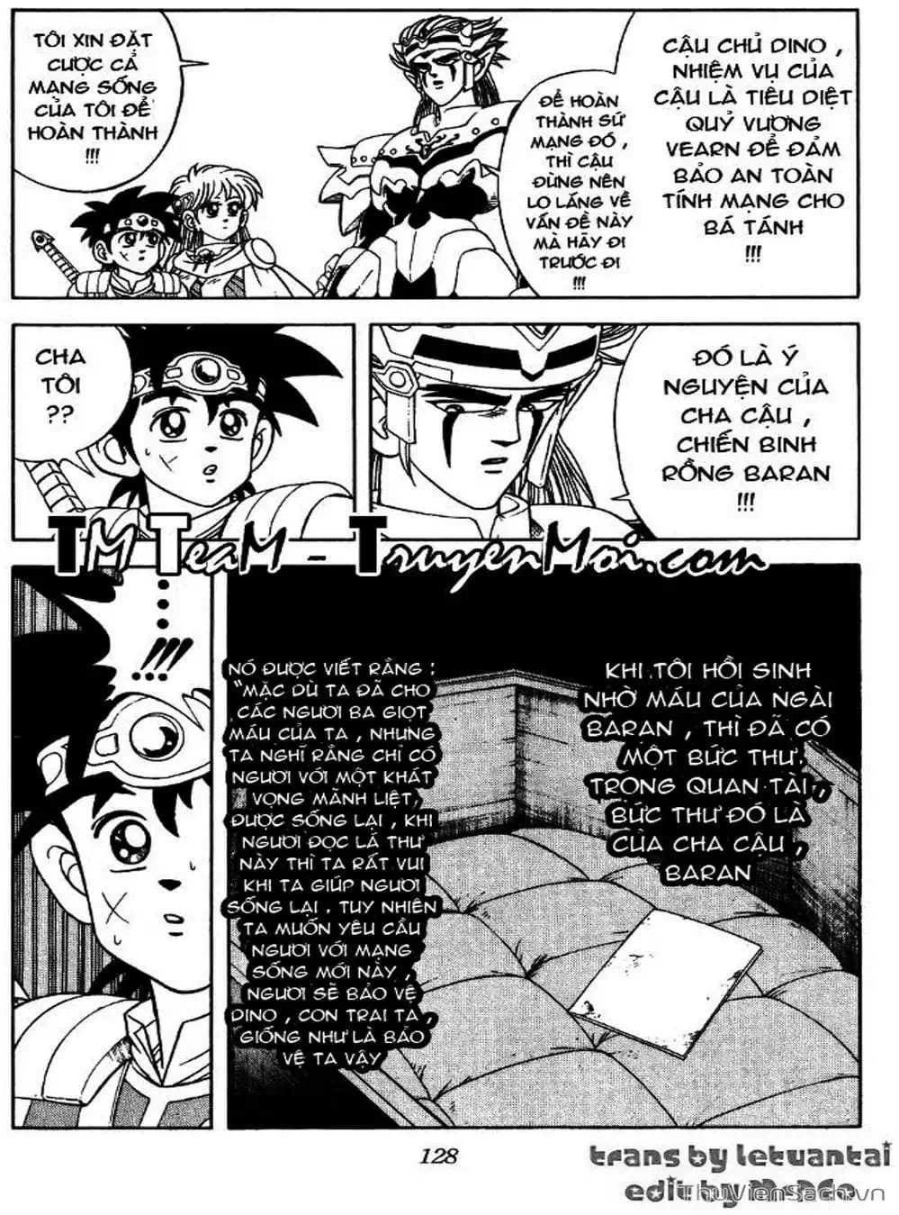 Truyện Tranh Dấu Ấn Rồng Thiêng - Dragon Quest trang 4