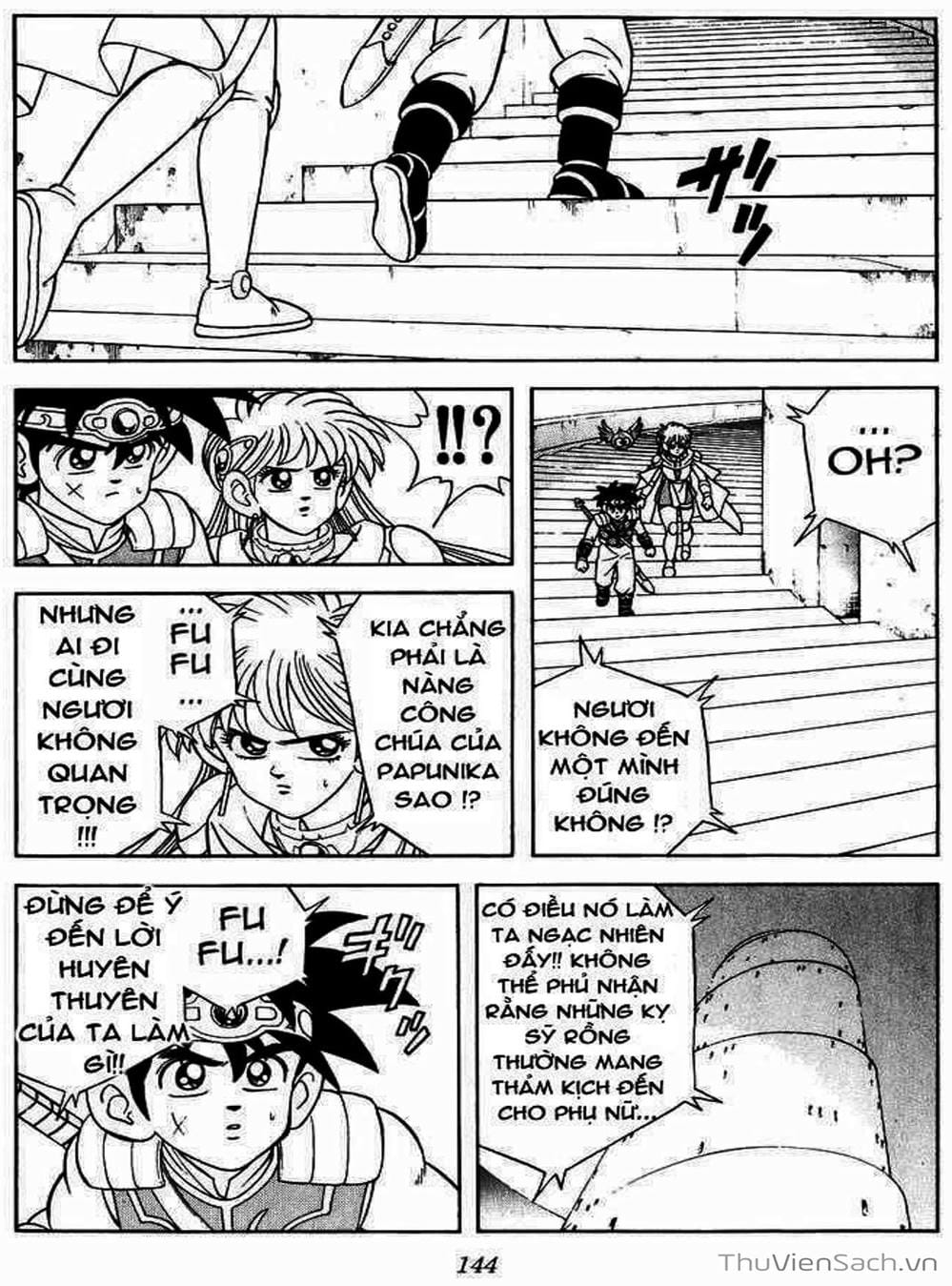 Truyện Tranh Dấu Ấn Rồng Thiêng - Dragon Quest trang 4