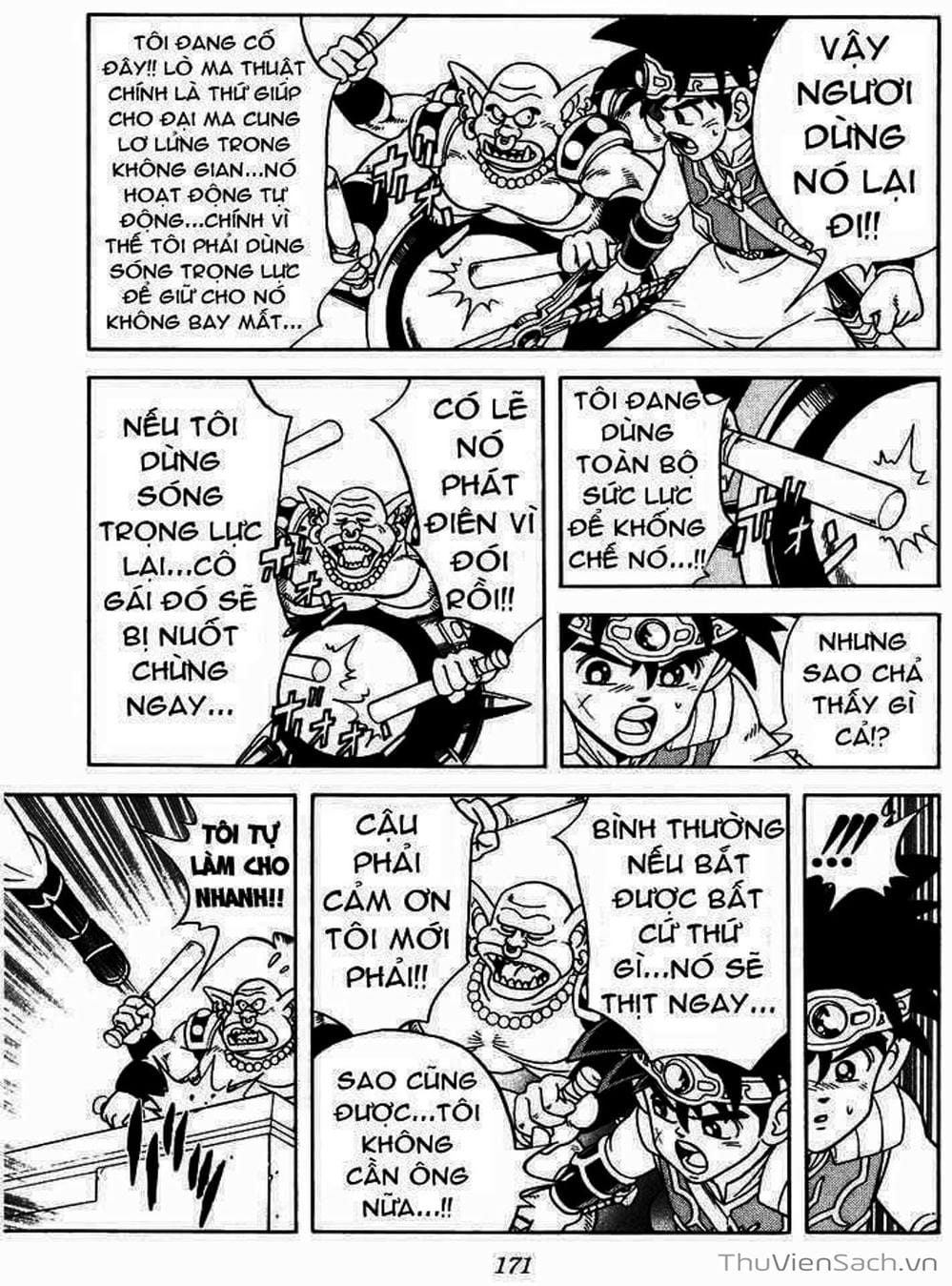 Truyện Tranh Dấu Ấn Rồng Thiêng - Dragon Quest trang 4