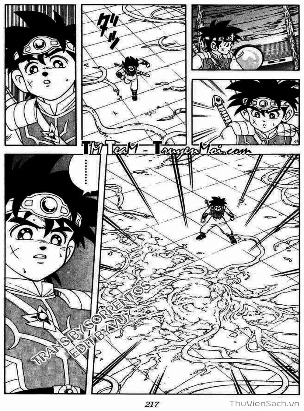 Truyện Tranh Dấu Ấn Rồng Thiêng - Dragon Quest trang 4