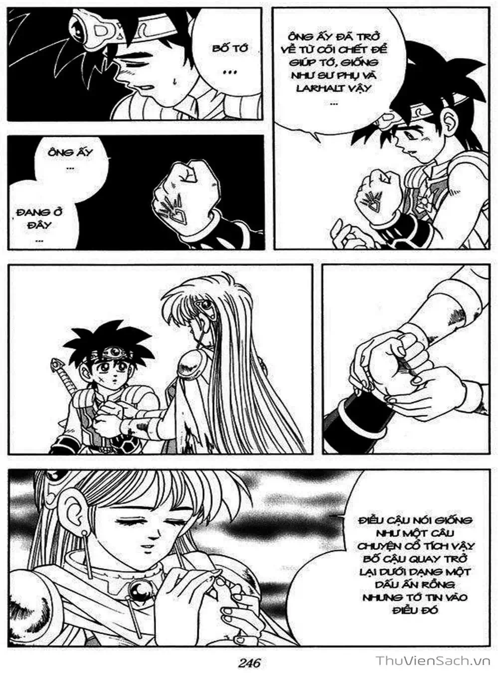 Truyện Tranh Dấu Ấn Rồng Thiêng - Dragon Quest trang 4