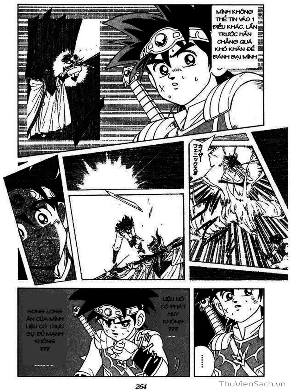 Truyện Tranh Dấu Ấn Rồng Thiêng - Dragon Quest trang 4