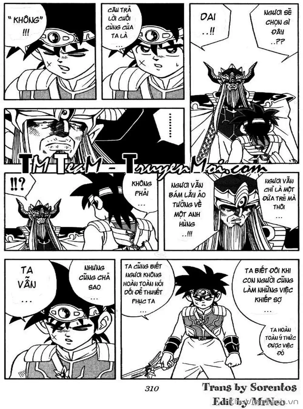 Truyện Tranh Dấu Ấn Rồng Thiêng - Dragon Quest trang 4