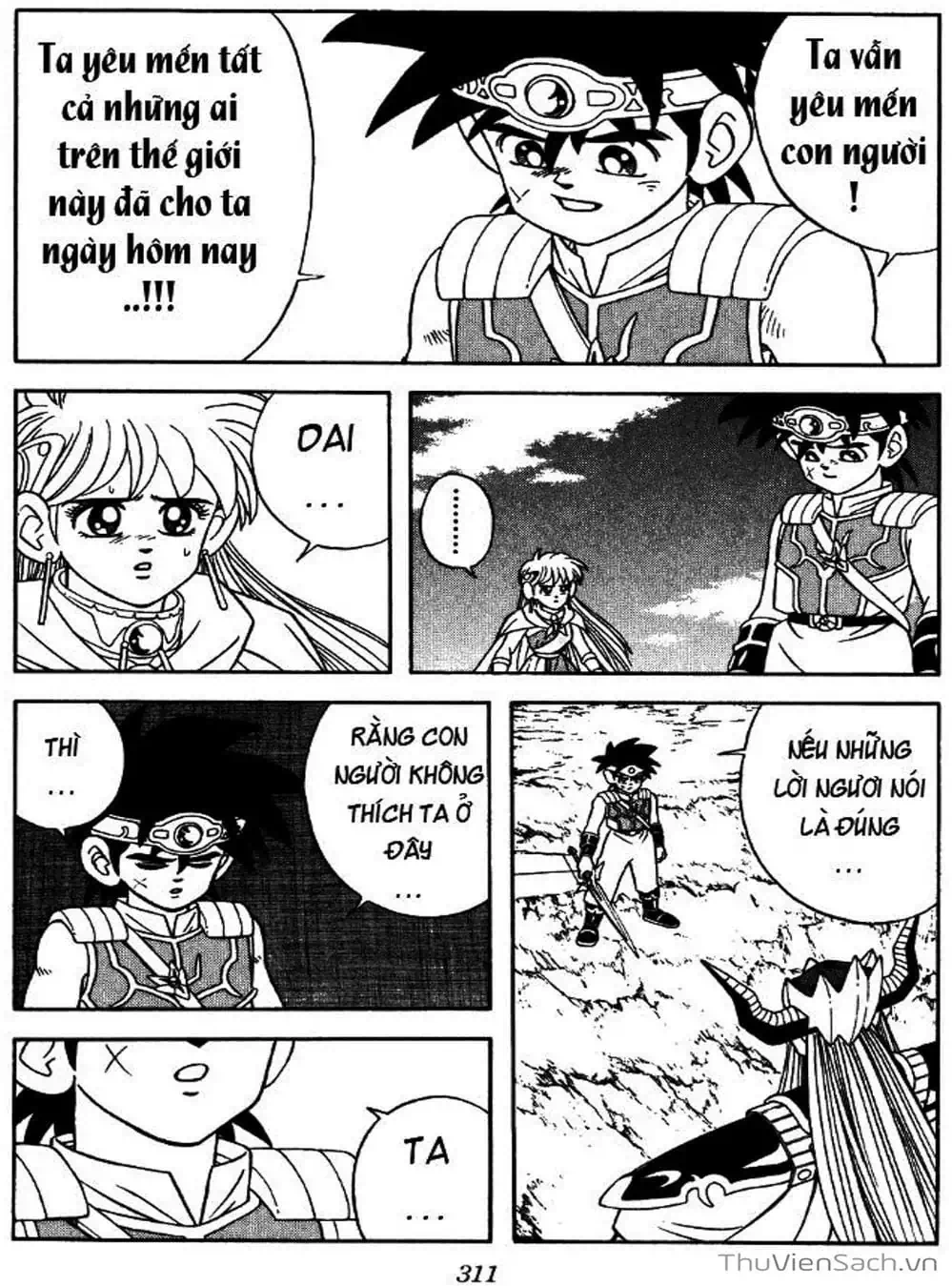 Truyện Tranh Dấu Ấn Rồng Thiêng - Dragon Quest trang 4