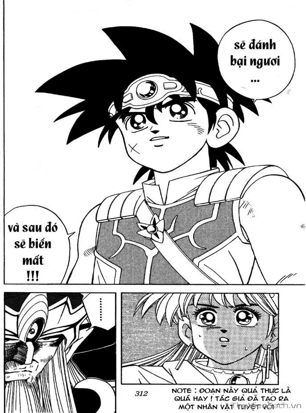 Truyện Tranh Dấu Ấn Rồng Thiêng - Dragon Quest trang 4