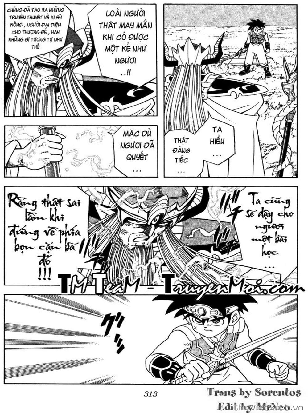 Truyện Tranh Dấu Ấn Rồng Thiêng - Dragon Quest trang 4