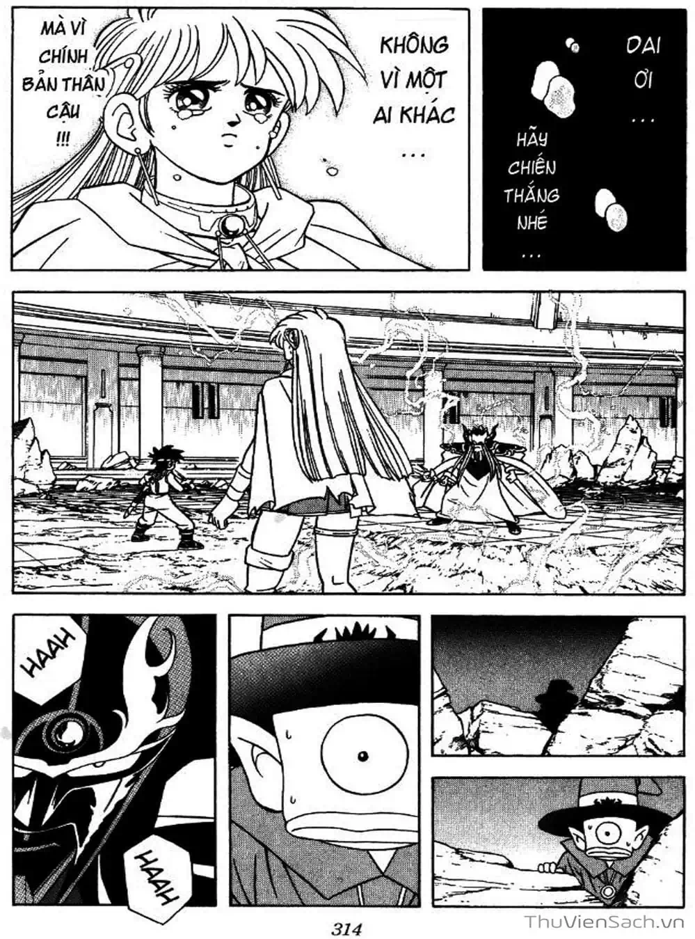 Truyện Tranh Dấu Ấn Rồng Thiêng - Dragon Quest trang 4