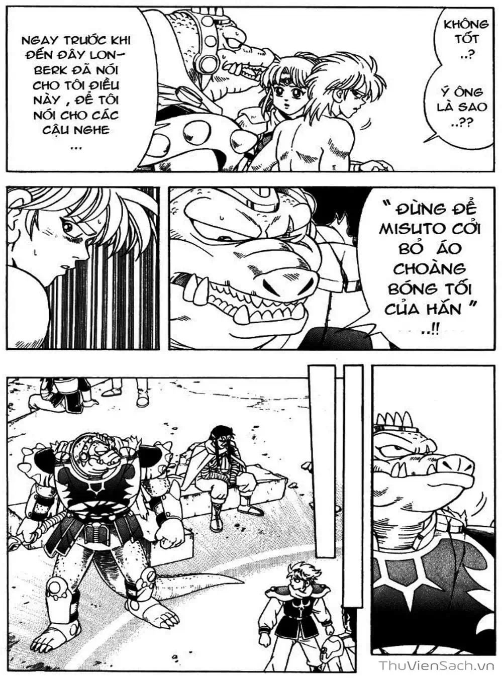 Truyện Tranh Dấu Ấn Rồng Thiêng - Dragon Quest trang 4