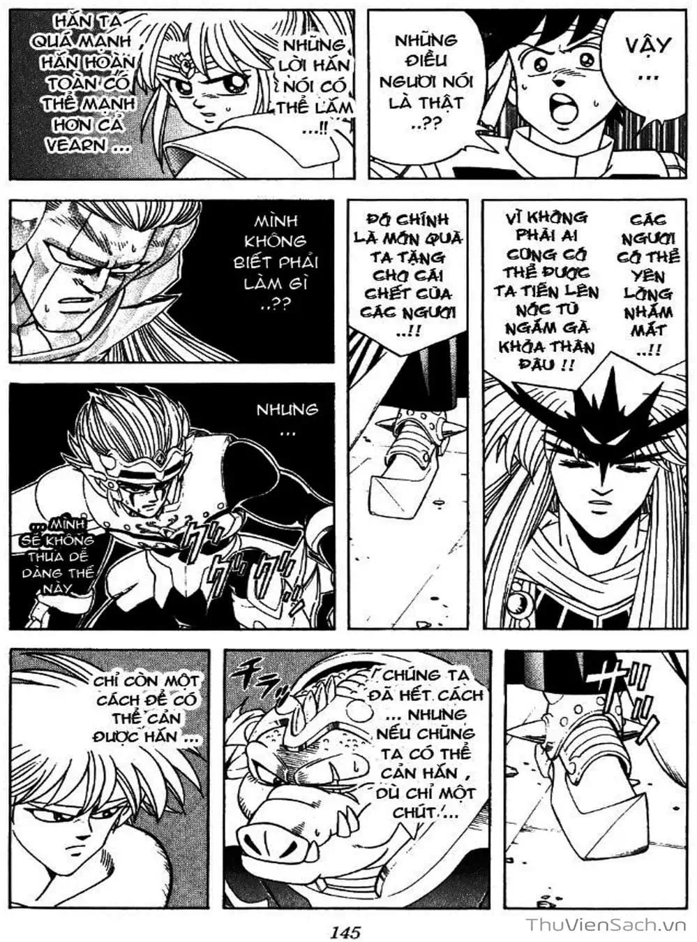 Truyện Tranh Dấu Ấn Rồng Thiêng - Dragon Quest trang 4