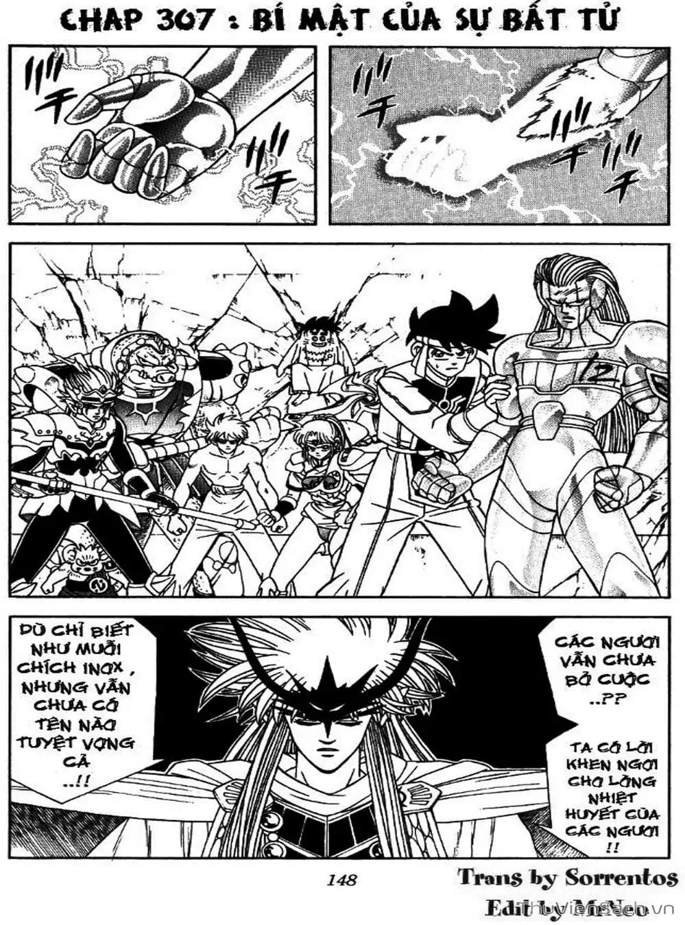 Truyện Tranh Dấu Ấn Rồng Thiêng - Dragon Quest trang 4