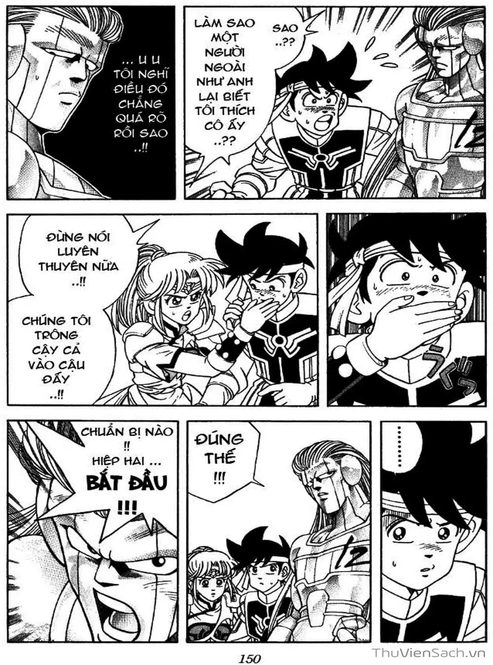 Truyện Tranh Dấu Ấn Rồng Thiêng - Dragon Quest trang 4