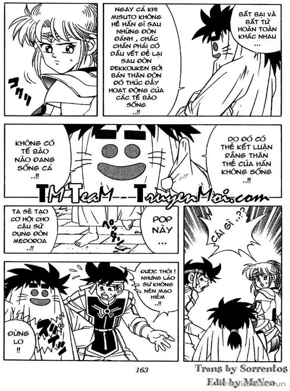 Truyện Tranh Dấu Ấn Rồng Thiêng - Dragon Quest trang 4